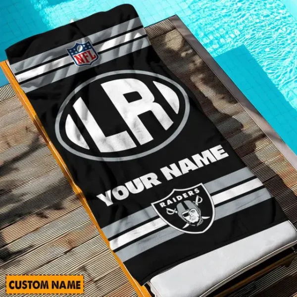 Las Vegas Raiders NFL Beach Towels New 2025