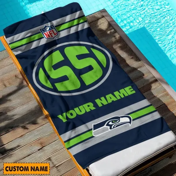 Seattle Seahawks NFL Beach Towels New 2025