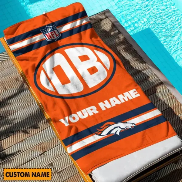 Denver Broncos NFL Beach Towels New 2025