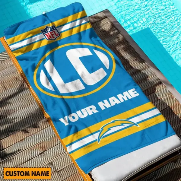 Los Angeles Chargers NFL Beach Towels New 2025