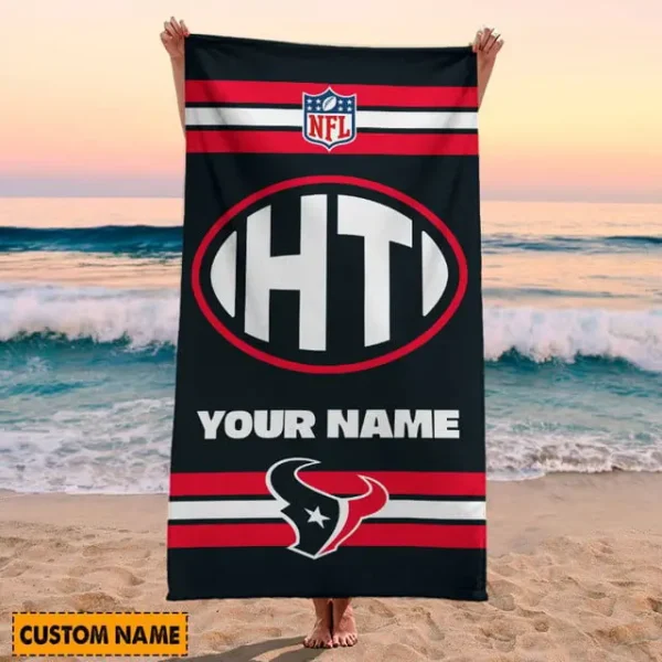 Houston Texans NFL Beach Towels New 2025 - Image 2