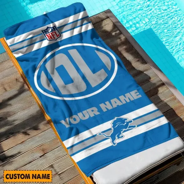 Detroit Lions NFL Beach Towels New 2025