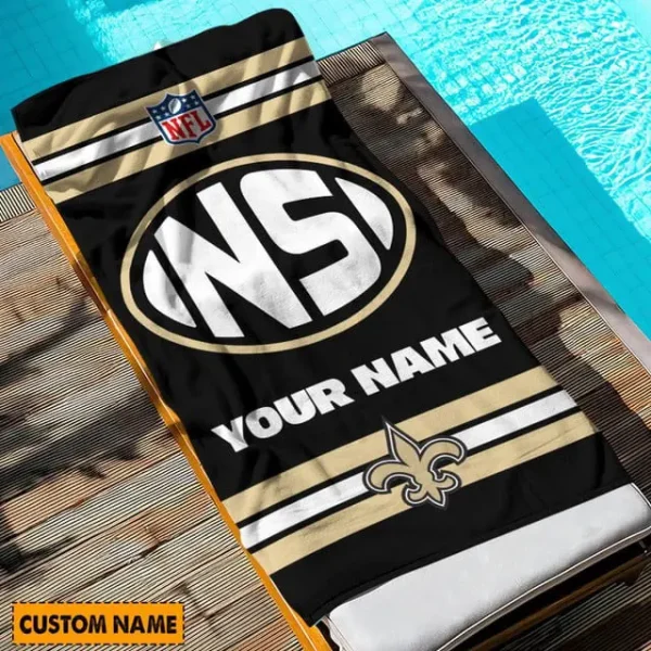 New Orleans Saints NFL Beach Towels New 2025