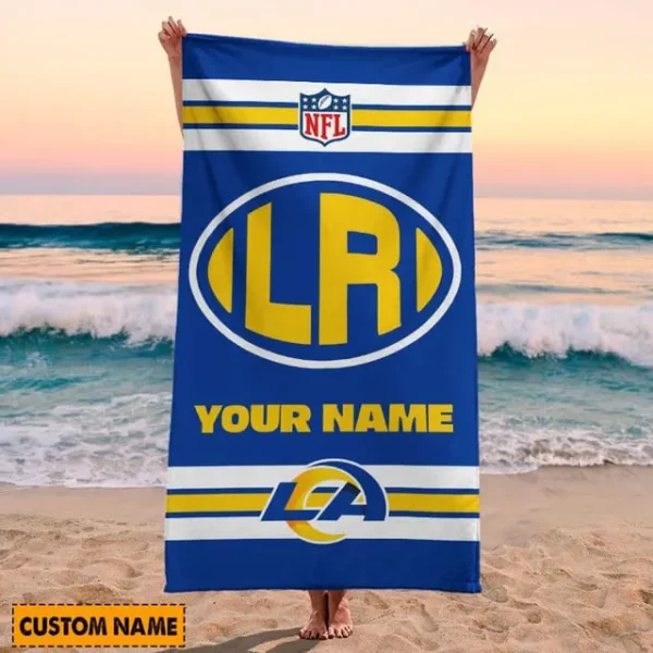 Los Angeles Rams NFL Beach Towels New 2025 - Image 2