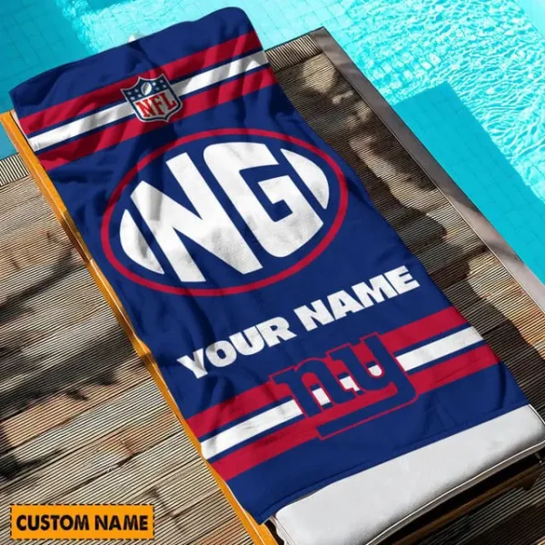 New York Giants NFL Beach Towels New 2025