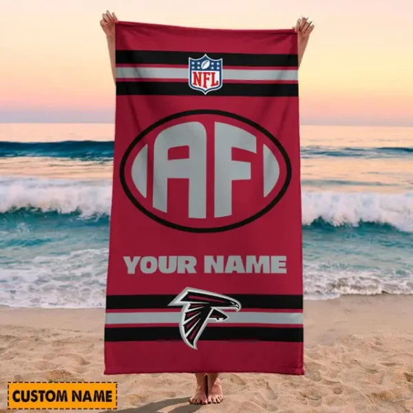Atlanta Falcons NFL Beach Towels New 2025 - Image 2