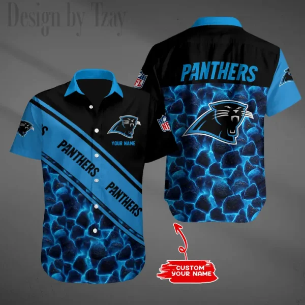 Carolina Panthers Button Shirt Trending 2025 AZCBS114