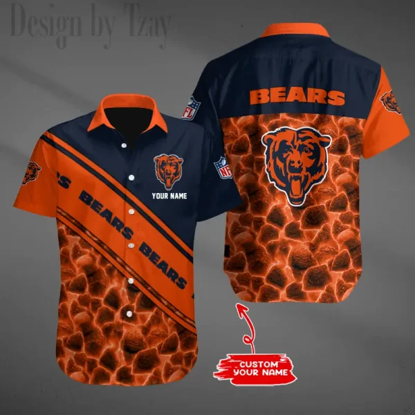 Chicago Bears Button Shirt Trending 2025 AZCBS115
