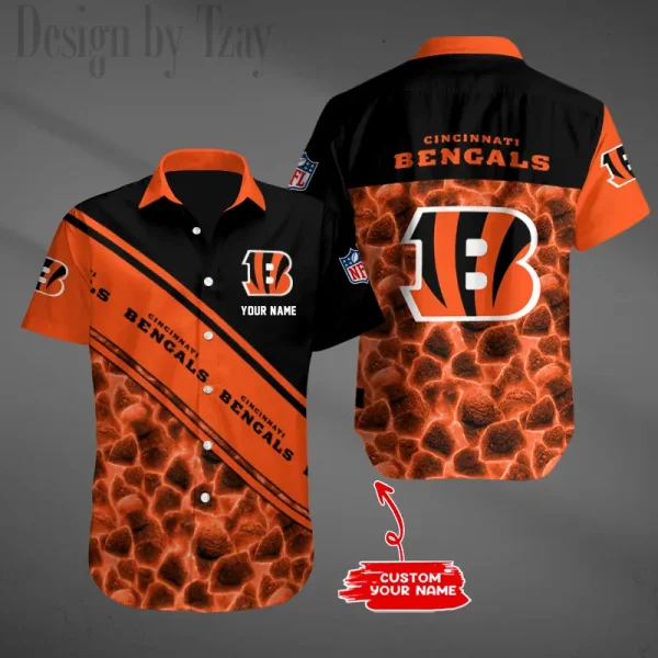 Cincinnati Bengals Button Shirt Trending 2025 AZCBS116