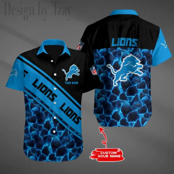 Detroit Lions Button Shirt Trending 2025 AZCBS118