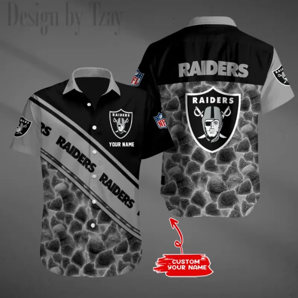 Las Vegas Raiders Button Shirt Trending 2025 AZCBS120