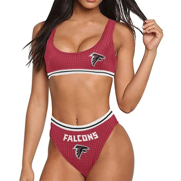 Atlanta Falcons Women's Sport Two-Piece Swimsuit New 2025 98SBS004