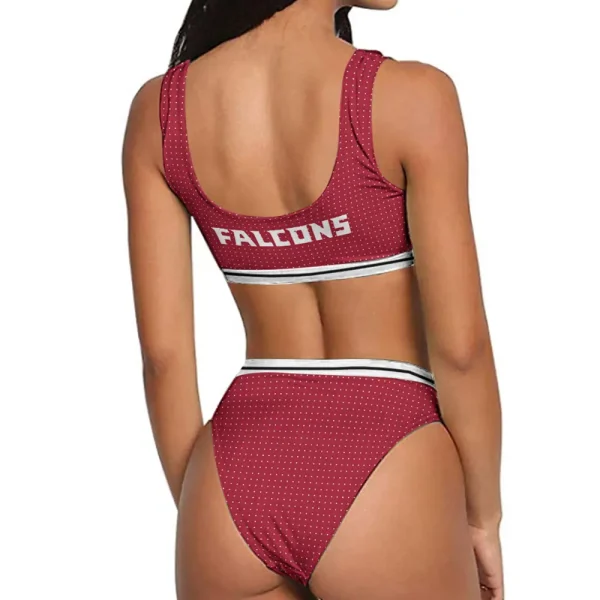 Atlanta Falcons Women's Sport Two-Piece Swimsuit New 2025 98SBS004 - Image 2
