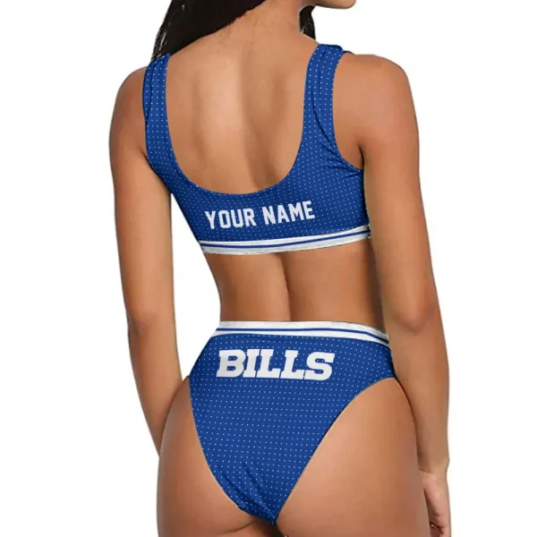 Buffalo Bills Women's Sport Two-Piece Swimsuit New 2025 98SBS006 - Image 2