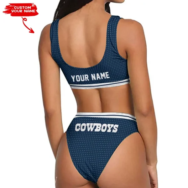 Dallas Cowboys Women's Sport Two-Piece Swimsuit New 2025 98SBS011 - Image 2