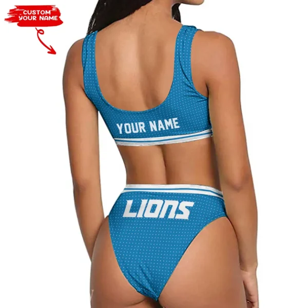 Detroit Lions Women's Sport Two-Piece Swimsuit New 2025 98SBS013 - Image 2