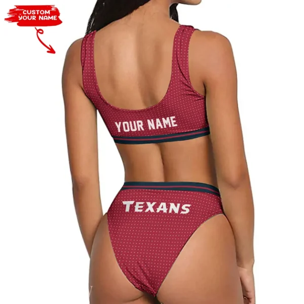 Houston Texans Women's Sport Two-Piece Swimsuit New 2025 98SBS015 - Image 2