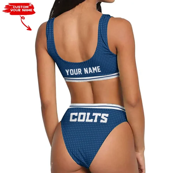 Indianapolis Colts Women's Sport Two-Piece Swimsuit New 2025 98SBS016 - Image 2