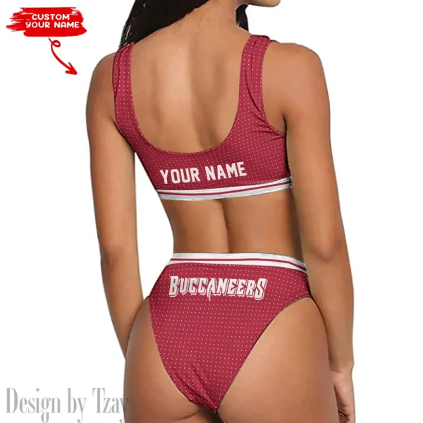 Tampa Bay Buccaneers Women's Sport Two-Piece Swimsuit New 2025 98SBS032 - Image 2