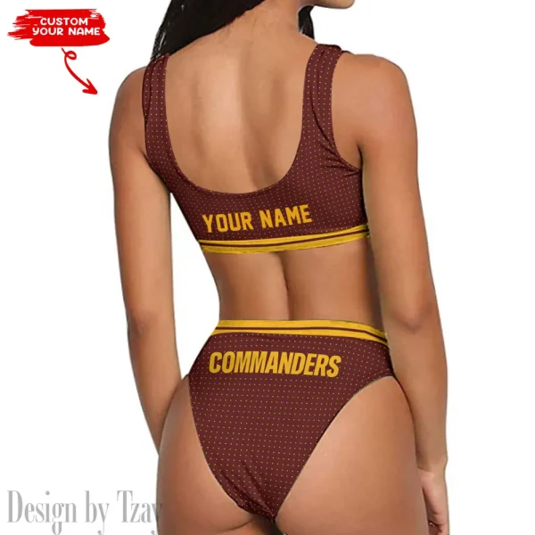 Washington Commanders Women's Sport Two-Piece Swimsuit New 2025 98SBS034 - Image 2