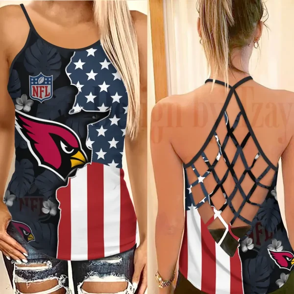 Arizona Cardinals Summer Women Backless Tops Trending 2025 BGCCTANK197