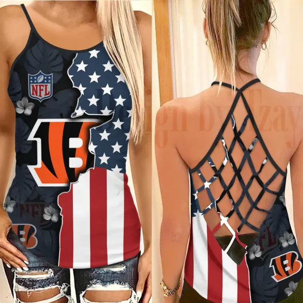 Cincinnati Bengals Summer Women Backless Tops Trending 2025 BGCCTANK203