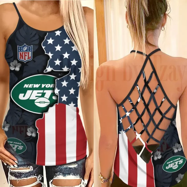 New York Jets Summer Women Backless Tops Trending 2025 BGCCTANK221