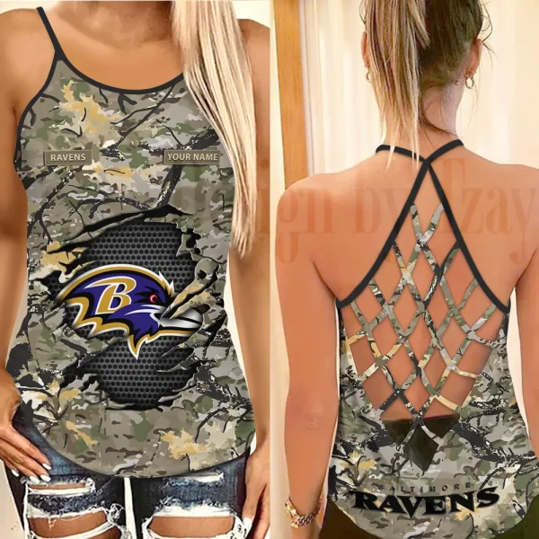 Baltimore Ravens Summer Women Backless Tops Trending 2025 BGCCTANK231