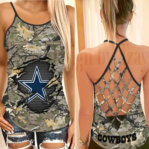 Dallas Cowboys Summer Women Backless Tops Trending 2025 BGCCTANK240