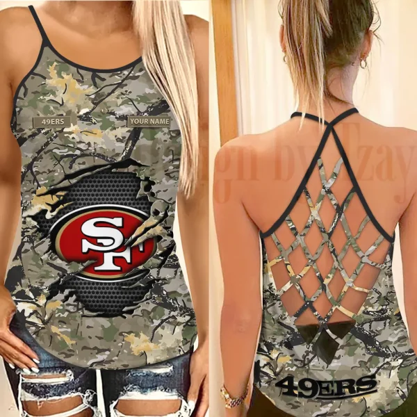 San Francisco 49ers Summer Women Backless Tops Trending 2025 BGCCTANK250