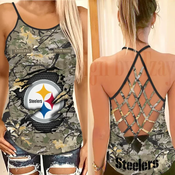 Pittsburgh Steelers Summer Women Backless Tops Trending 2025 BGCCTANK251