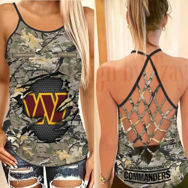 Washington Commanders Summer Women Backless Tops Trending 2025 BGCCTANK257