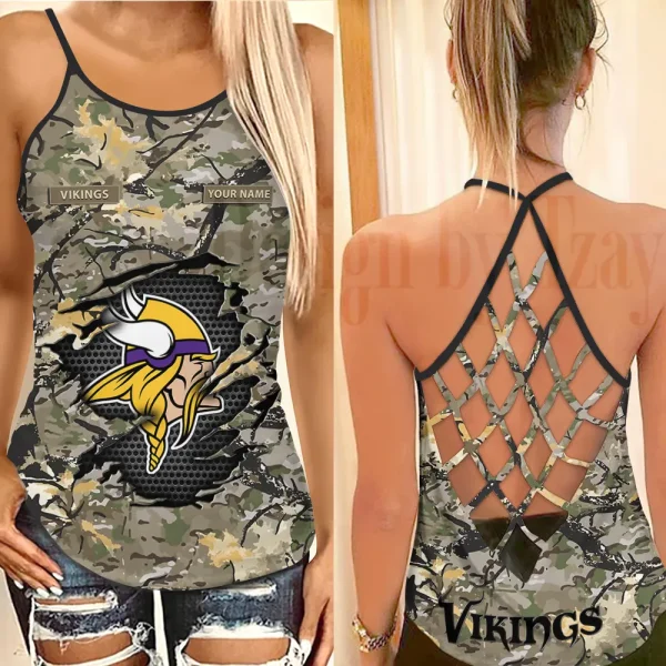 Minnesota Vikings Summer Women Backless Tops Trending 2025 BGCCTANK260