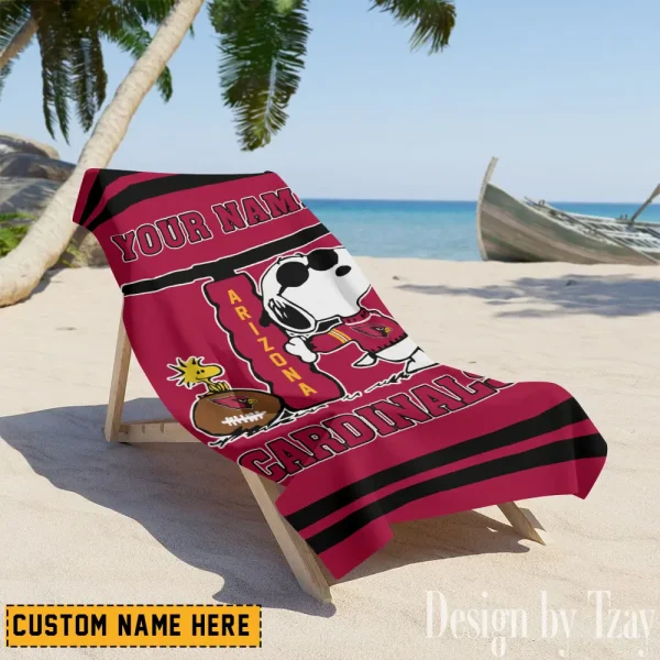 Arizona Cardinals NFL Beach Towels New 2025 AZBTOWEL450 - Image 2