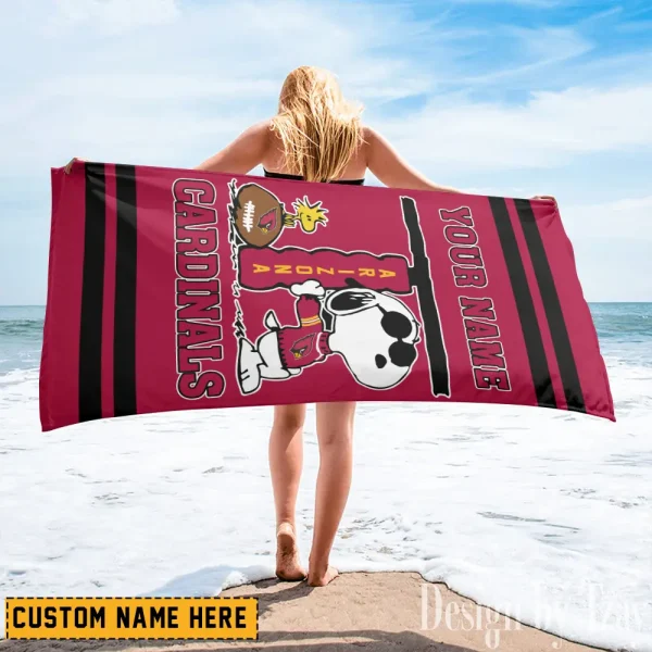 Arizona Cardinals NFL Beach Towels New 2025 AZBTOWEL450 - Image 3