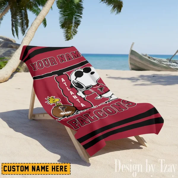 Atlanta Falcons NFL Beach Towels New 2025 AZBTOWEL451 - Image 2