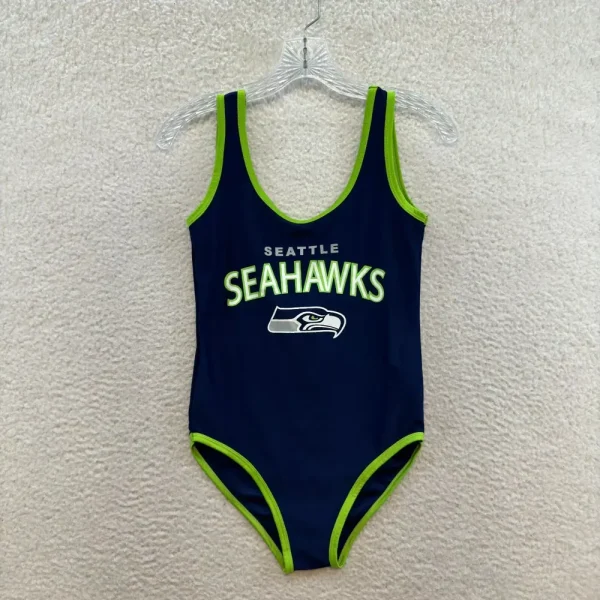 Seattle Seahawks Women's Halter Straps Backless Swimsuit