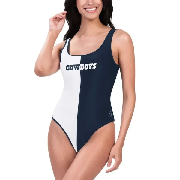 Dallas Cowboys Women's Halter Straps Backless Swimsuit