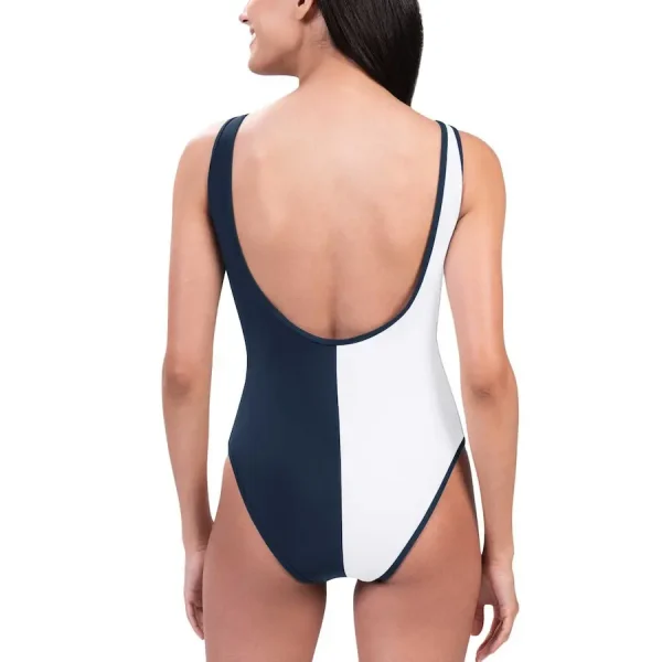 Dallas Cowboys Women's Halter Straps Backless Swimsuit - Image 2