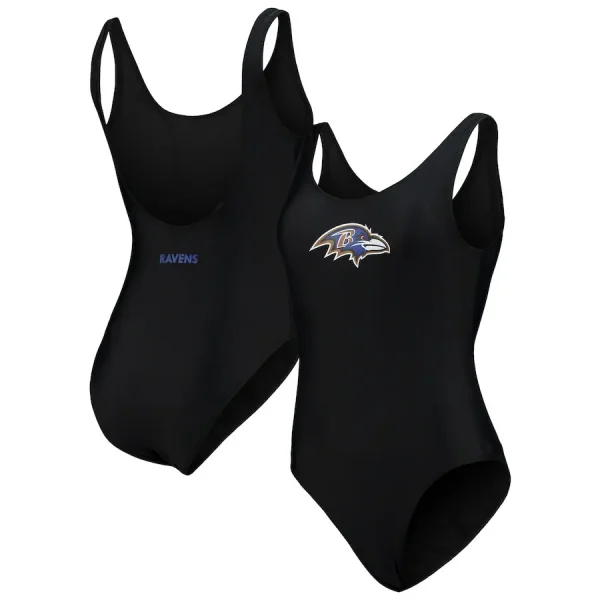 Baltimore Ravens Women's Halter Straps Backless Swimsuit