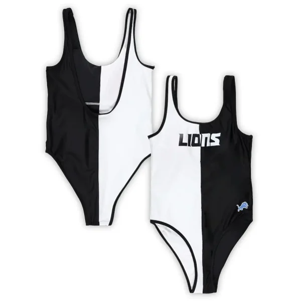 Detroit Lions Women's Halter Straps Backless Swimsuit
