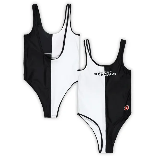 Cincinnati Bengals Women's Halter Straps Backless Swimsuit