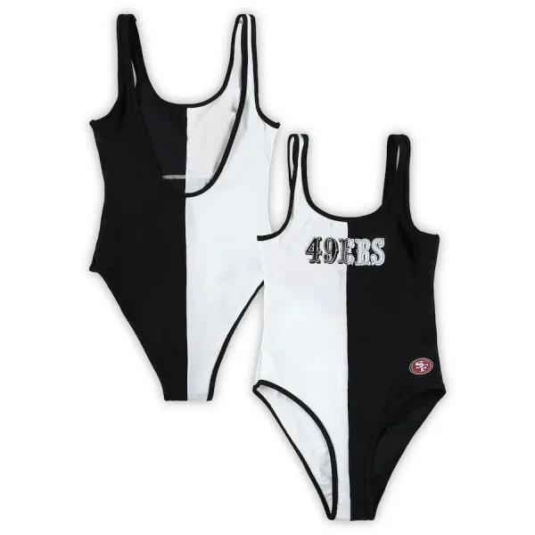 San Francisco 49ers Women's Halter Straps Backless Swimsuit