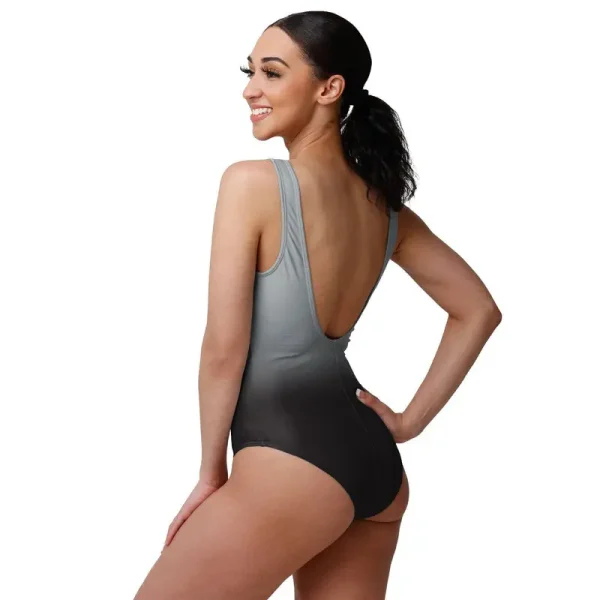 Las Vegas Raiders Women's Halter Straps Backless Swimsuit - Image 2