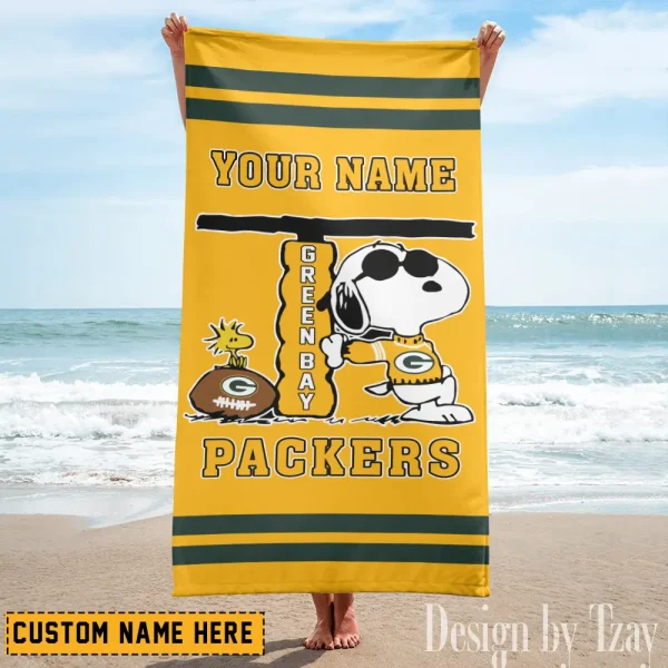 Green Bay Packers NFL Beach Towels New 2025 AZBTOWEL461