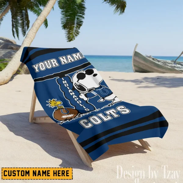 Indianapolis Colts NFL Beach Towels New 2025 AZBTOWEL463 - Image 2