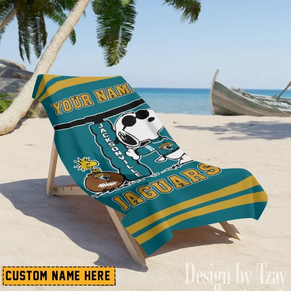 Jacksonville Jaguars NFL Beach Towels New 2025 AZBTOWEL464 - Image 2