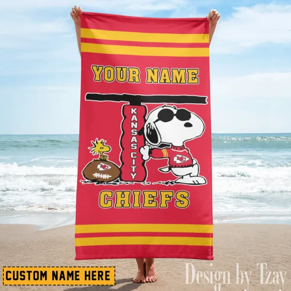 Kansas City Chiefs NFL Beach Towels New 2025 AZBTOWEL465