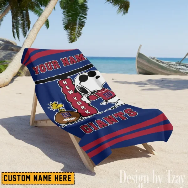 New York Giants NFL Beach Towels New 2025 AZBTOWEL473 - Image 2