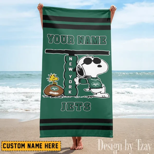 New York Jets NFL Beach Towels New 2025 AZBTOWEL474